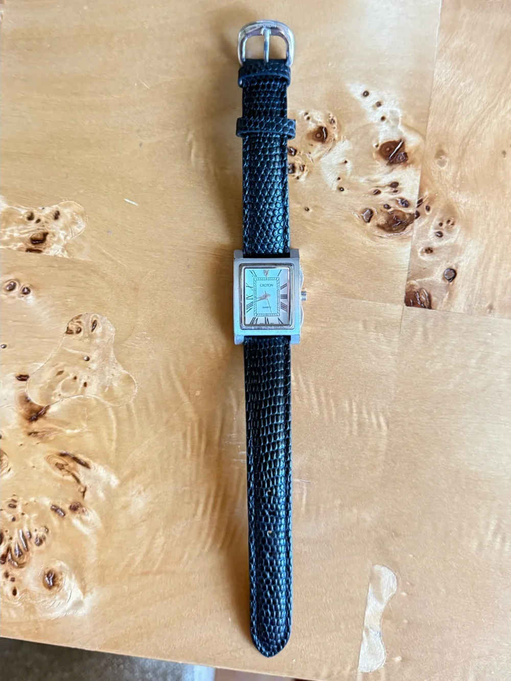 Vintage Croton Rectangular Quartz Watch